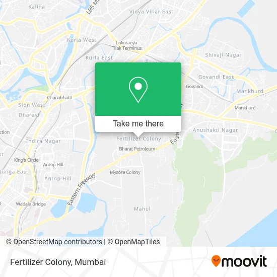 Fertilizer Colony map