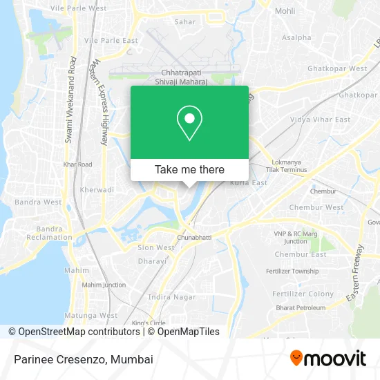 Parinee Cresenzo map