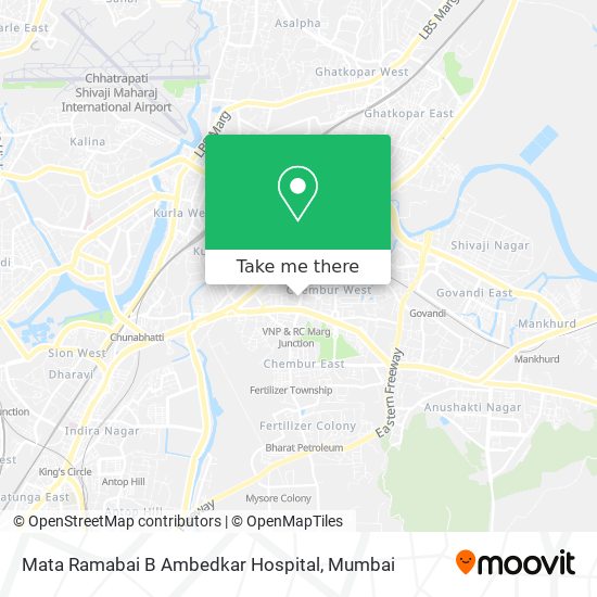 Mata Ramabai B Ambedkar Hospital map