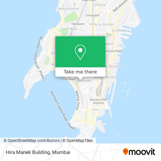 Hira Manek Building map