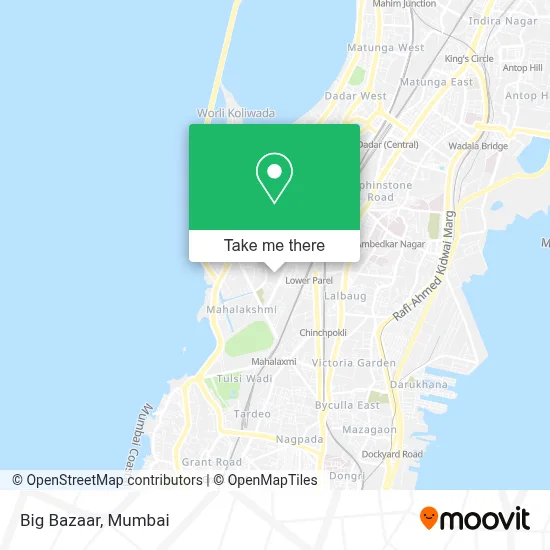 Big Bazaar map