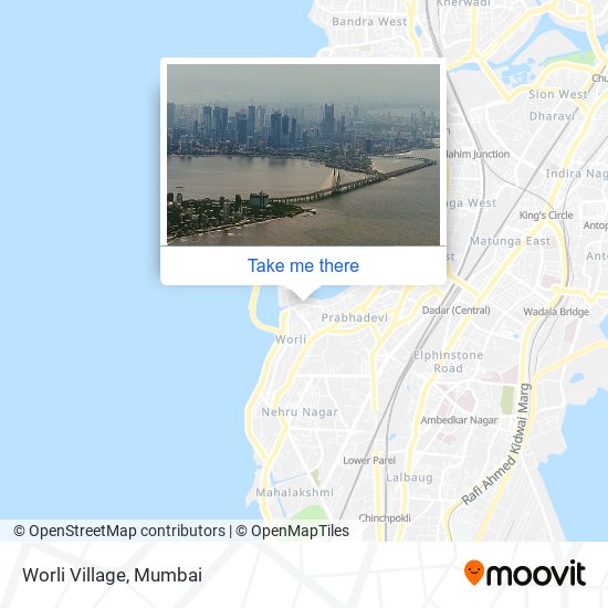 Worli Village map