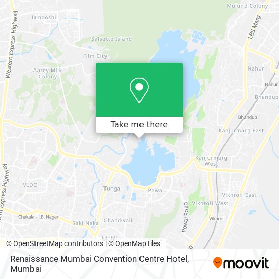 Renaissance Mumbai Convention Centre Hotel map