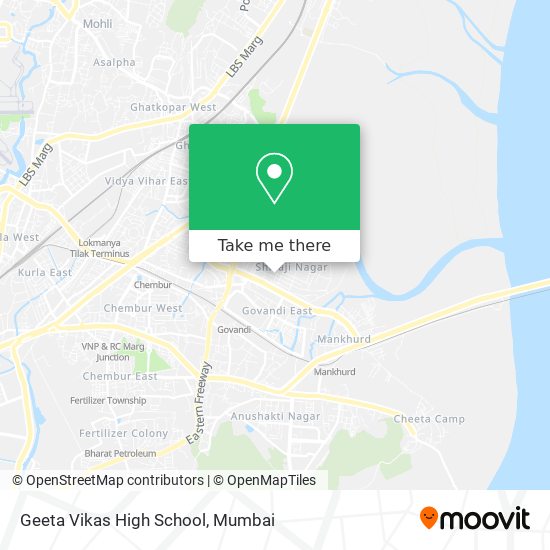 Geeta Vikas High School map