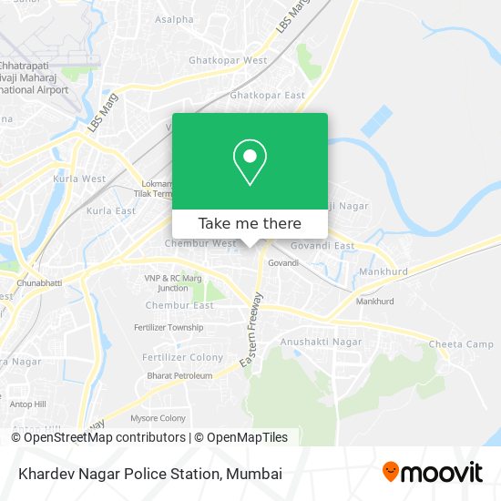 Khardev Nagar Police Station map