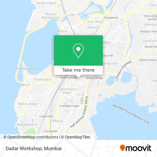 Dadar Workshop map