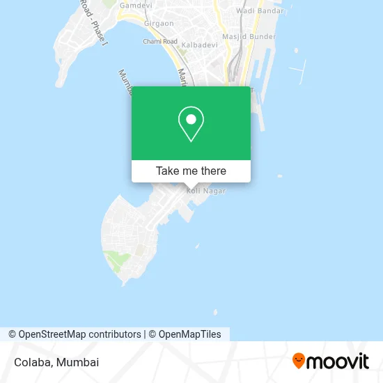 Colaba map
