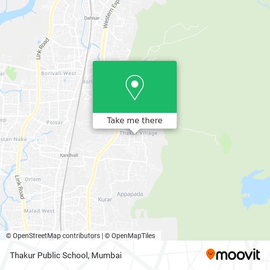 Thakur Public School map