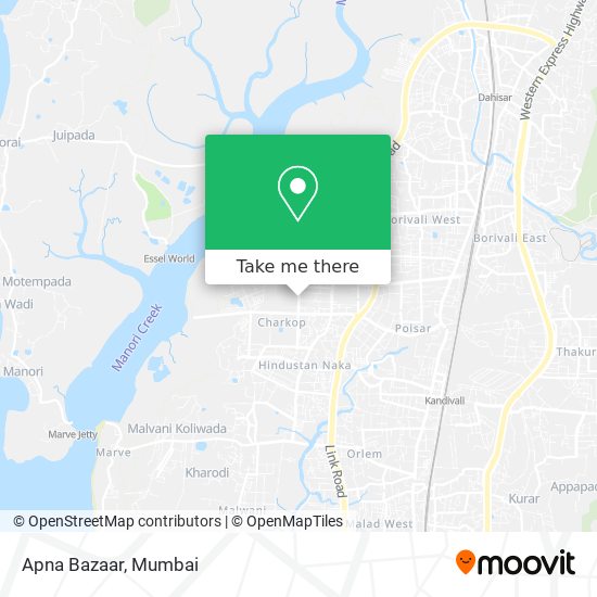 Apna Bazaar map