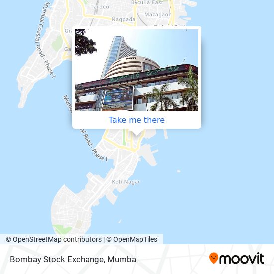 Bombay Stock Exchange map