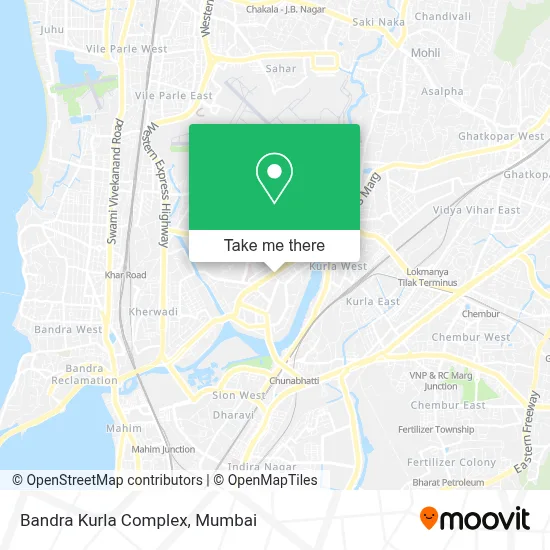 Bandra Kurla Complex map