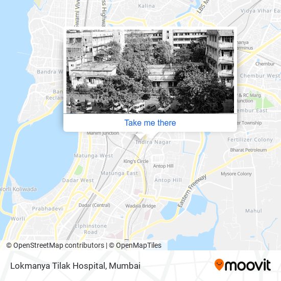 Lokmanya Tilak Hospital map