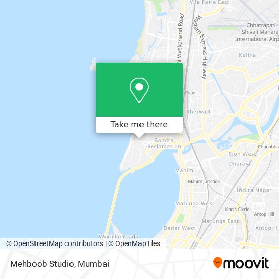 Mehboob Studio map