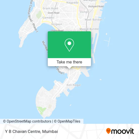 Y B Chavan Centre map