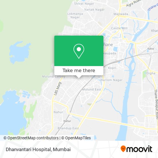 Dhanvantari Hospital map