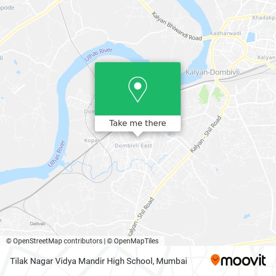 Tilak Nagar Vidya Mandir High School map