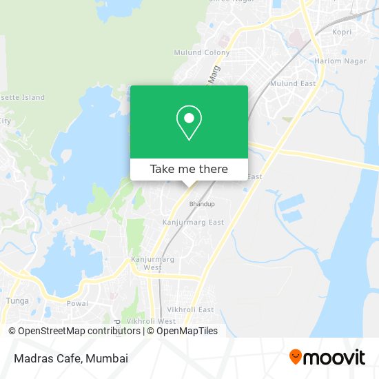 Madras Cafe map