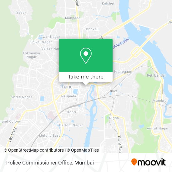 Police Commissioner Office map