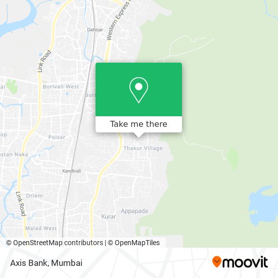 Axis Bank map