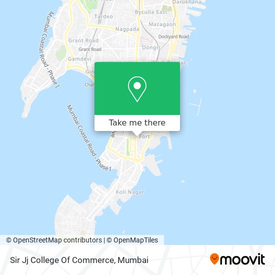 Sir Jj College Of Commerce map