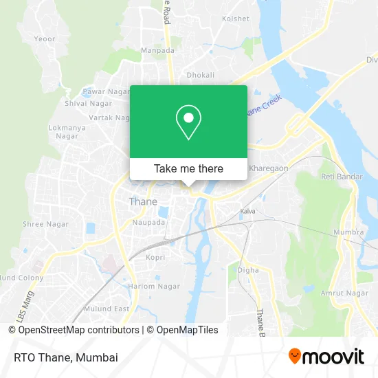 Rto Thane map