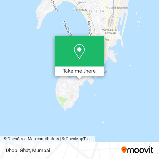 Dhobi Ghat map