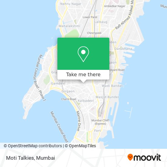 Moti Talkies map