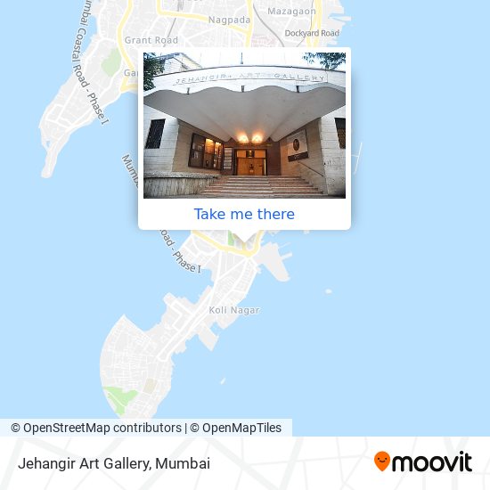 Jehangir Art Gallery map