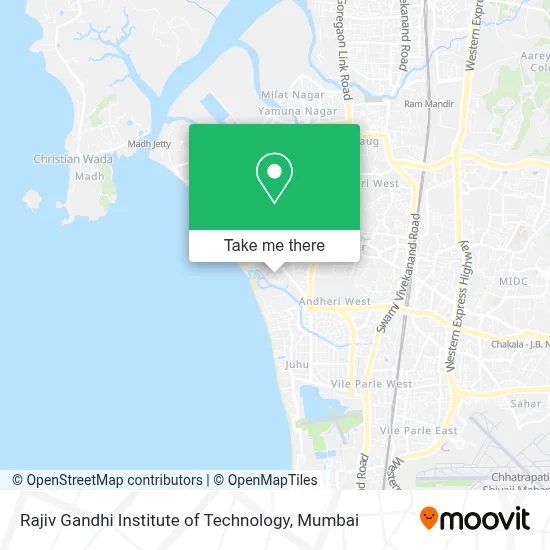 Rajiv Gandhi Institute Of Technology map