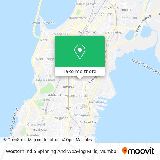 Western India Spinning And Weaving Mills map