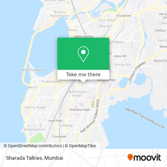 Sharada Talkies map