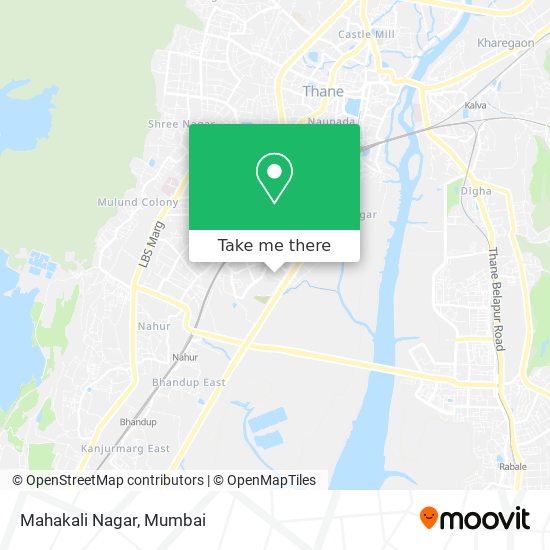 Mahakali Nagar map