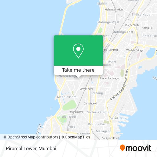 Piramal Tower map