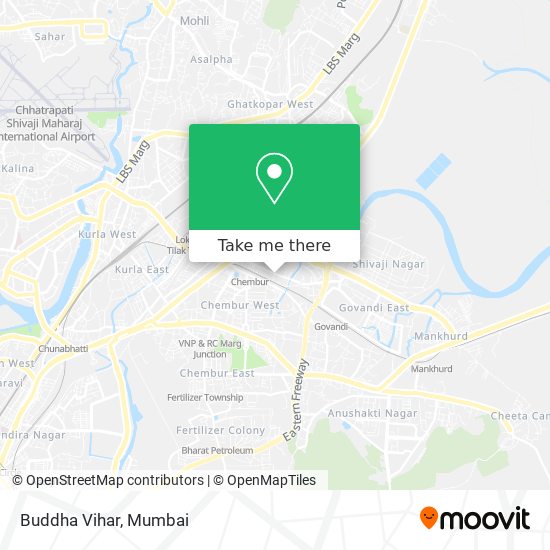 Buddha Vihar map