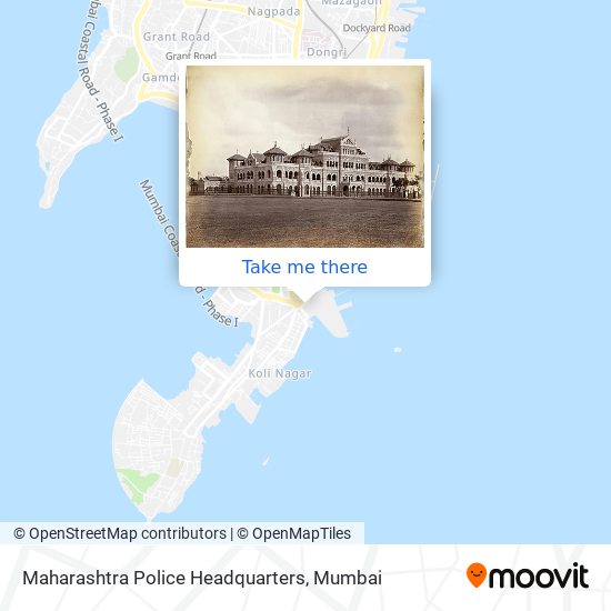 Maharashtra Police Headquarters map