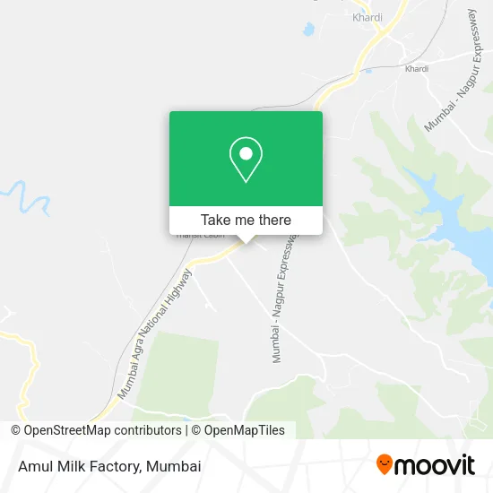 Amul Milk Factory map