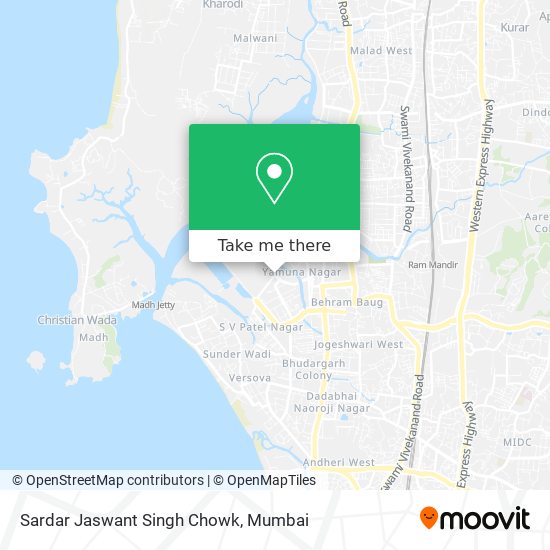 Sardar Jaswant Singh Chowk map