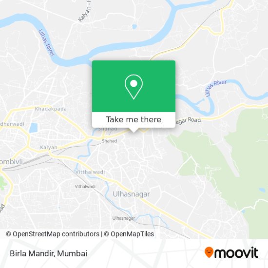 Birla Mandir map