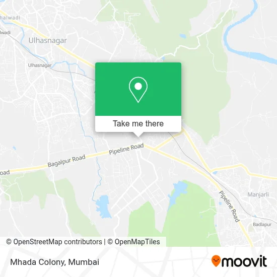 Mhada Colony map