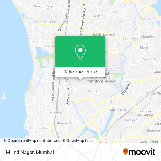 Milind Nagar map