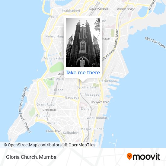 Gloria Church map