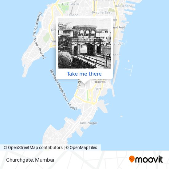 Churchgate map