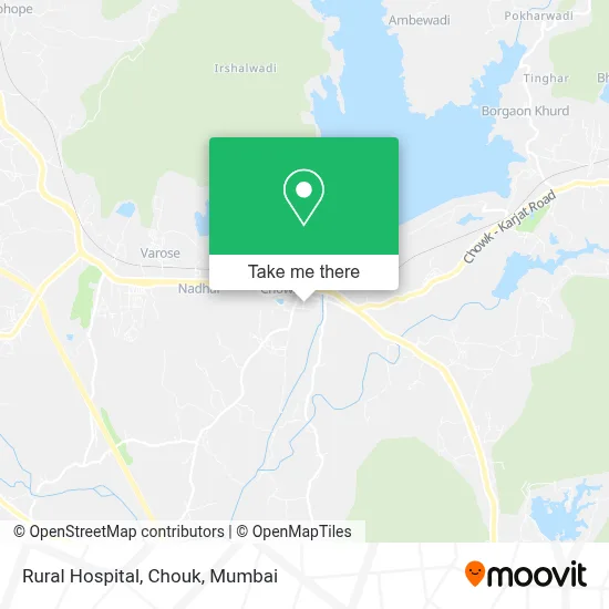 Rural Hospital, Chouk map