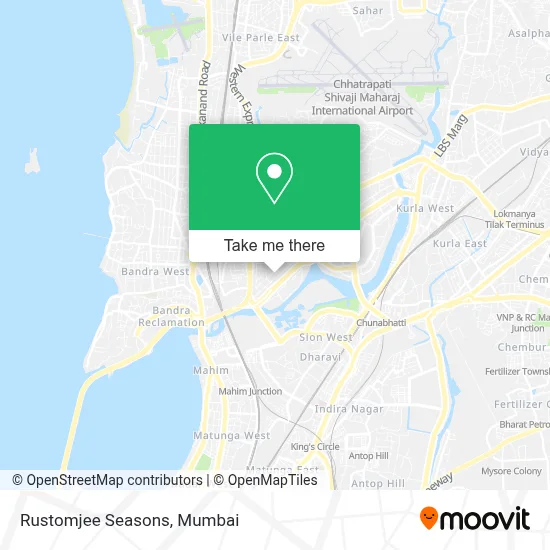Rustomjee Seasons map