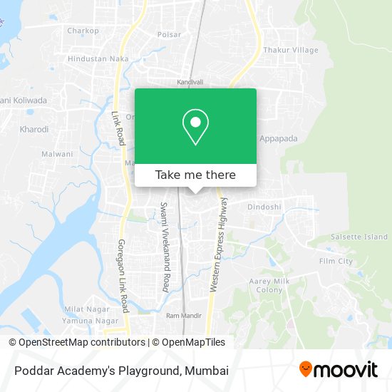 Poddar Academy's Playground map