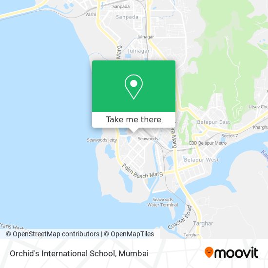 Orchid's International School map