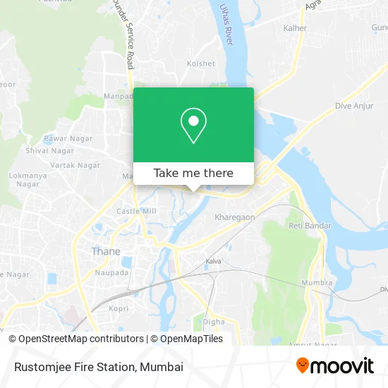 Rustomjee Fire Station map
