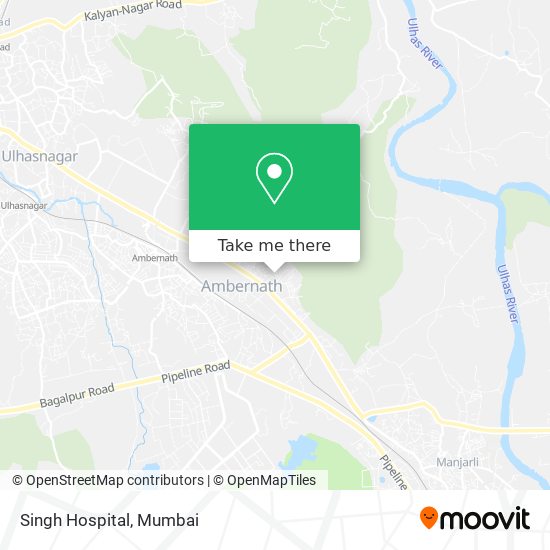 Singh Hospital map