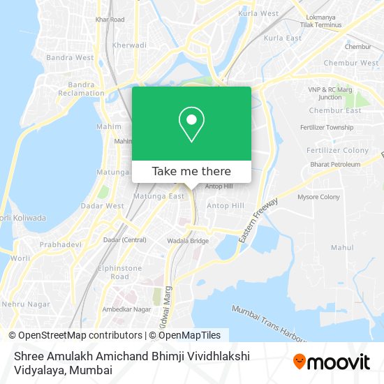 Shree Amulakh Amichand Bhimji Vividhlakshi Vidyalaya map