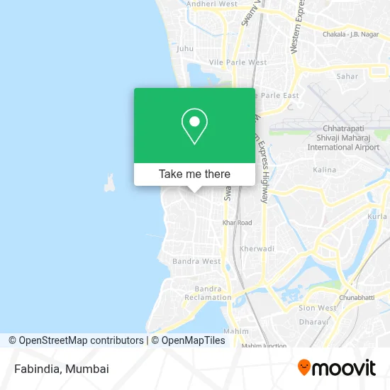 Fabindia map